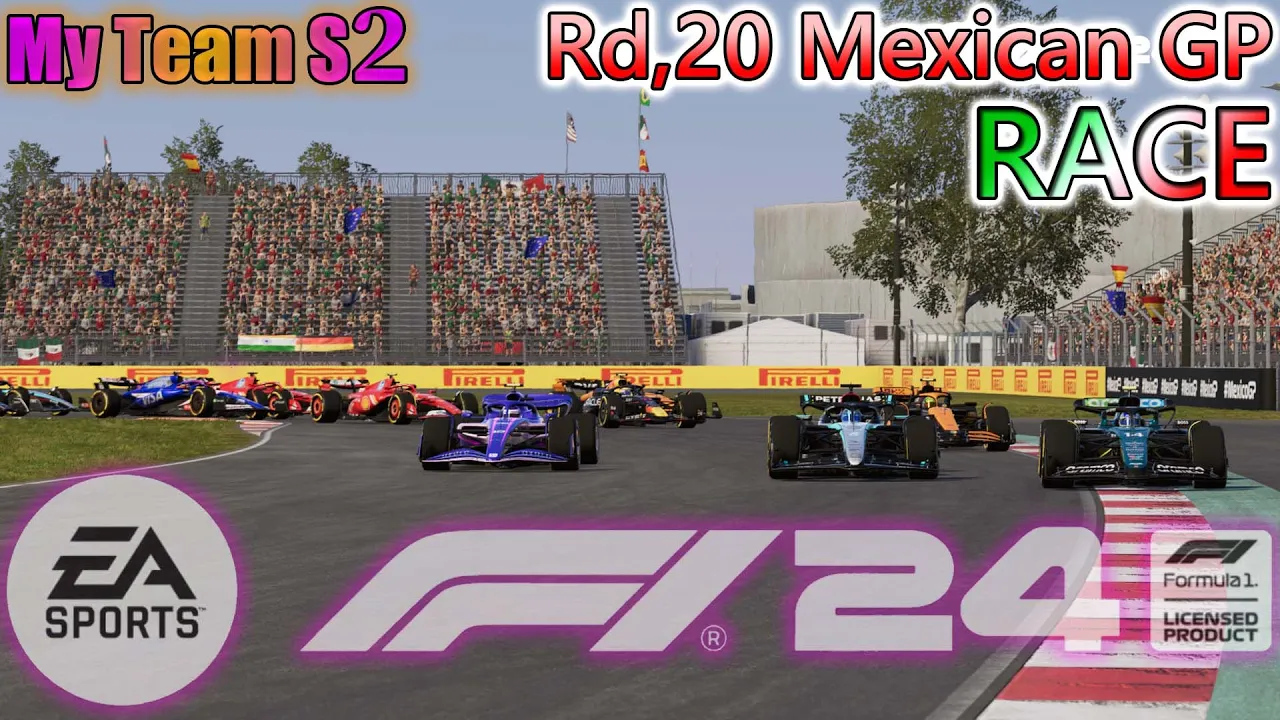 F1 24 mexico gp
